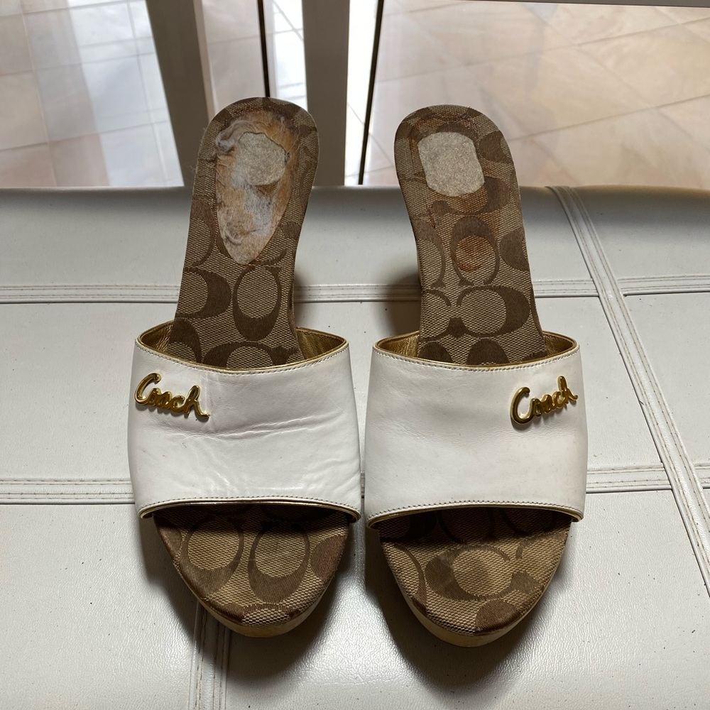 Coach sandals white - Picture 5 of 10